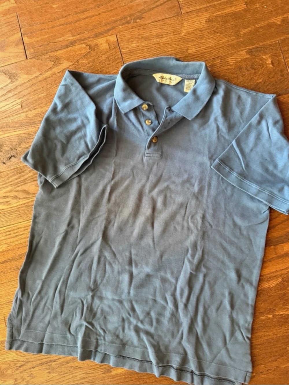 Eddie Bauer Men's Polo in Slate Blue